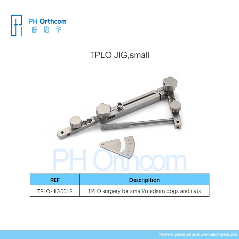 Imagem -02 - Expansível Tplo Jig e Saw Guia para Veterinária Equipamentos Ortopédicos Mascotas Pet Ortopedia Instrumentos Cirúrgicos