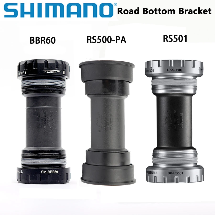 Shimano RS501 Kurbelgehäuse: Perfekte Leistung für Rennräder im Alltag und Wettkampf
