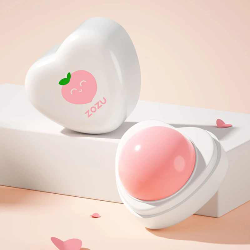 Hydrating Moisturizing Strawberry Lip Balm ความหลากหลายของผลไม้รส Lip Balm ซ่อมปรับปรุง Lip กระจ่างใส Lip Skin Care เครื่องสำอางค์