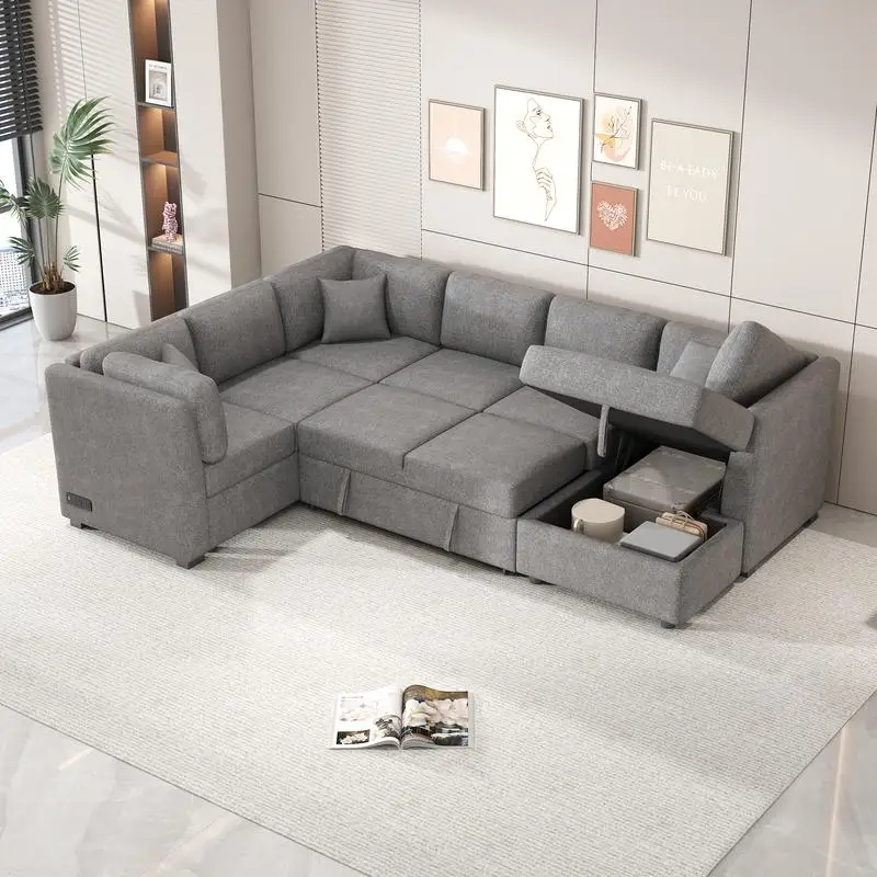 U-Shaped Sectional Sofa 108.6