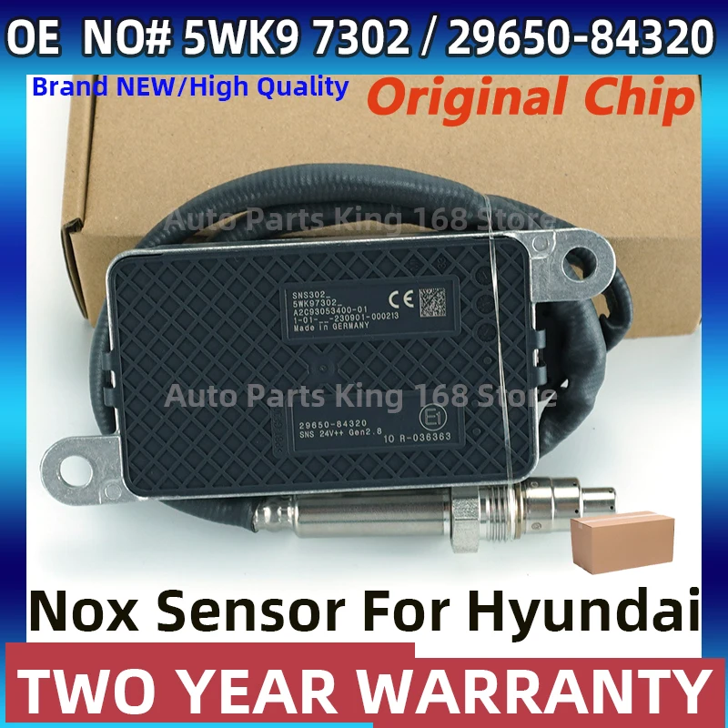 5WK97302 2965084320 29650-84320 5WK9 7302 NEW Nitrogen Oxide NOx Sensor For Hyundai Truck 24V