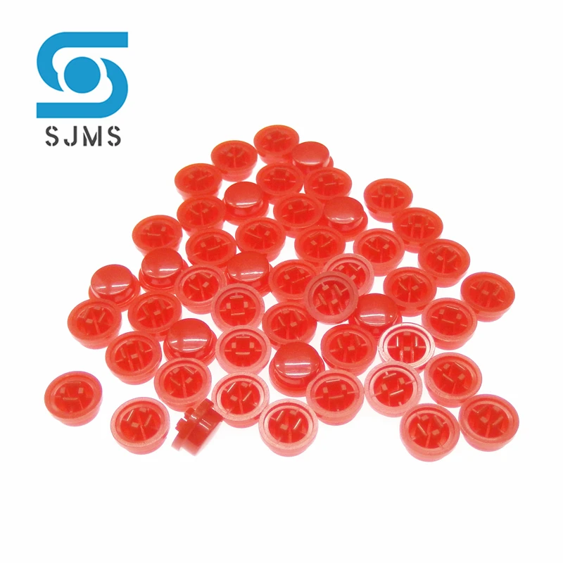 50PCS A95 Momentary Switch Button Cover Size 9.8*5.8mm for 6X6 6X6X7.3MM Micro Tact Switch Button Cap Hat