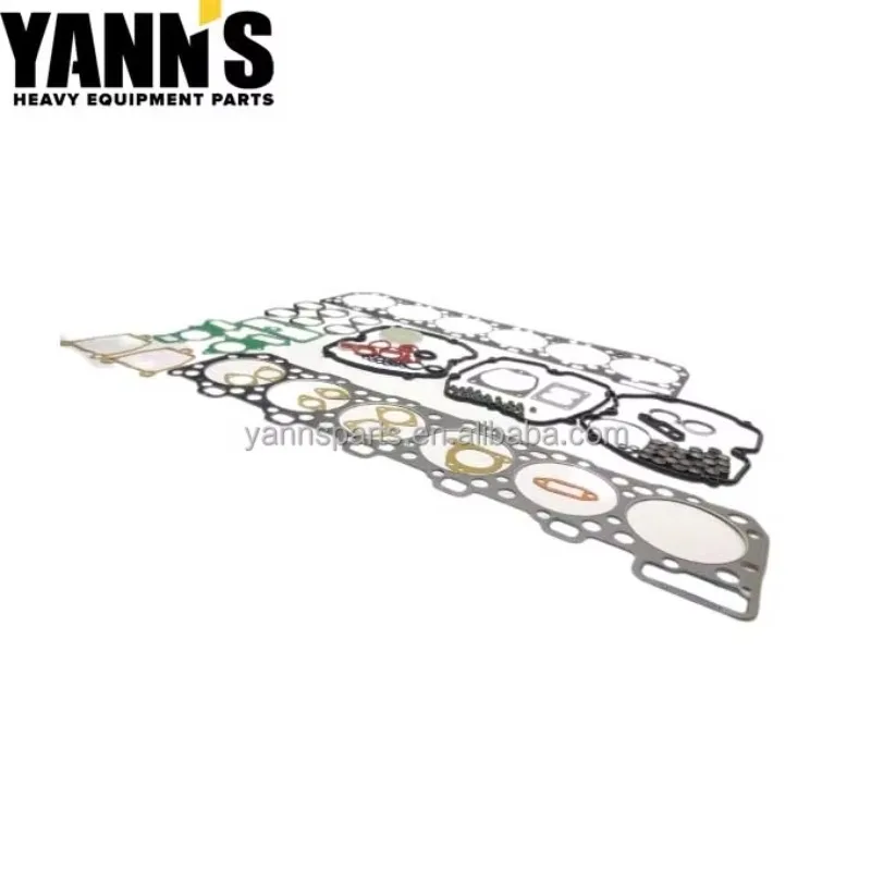 YANN'S 2572754 257-2754 C-15 C-18 أجزاء المحرك مجموعة حشيات رأس الأسطوانة الكاملة لأجزاء الحفارة
