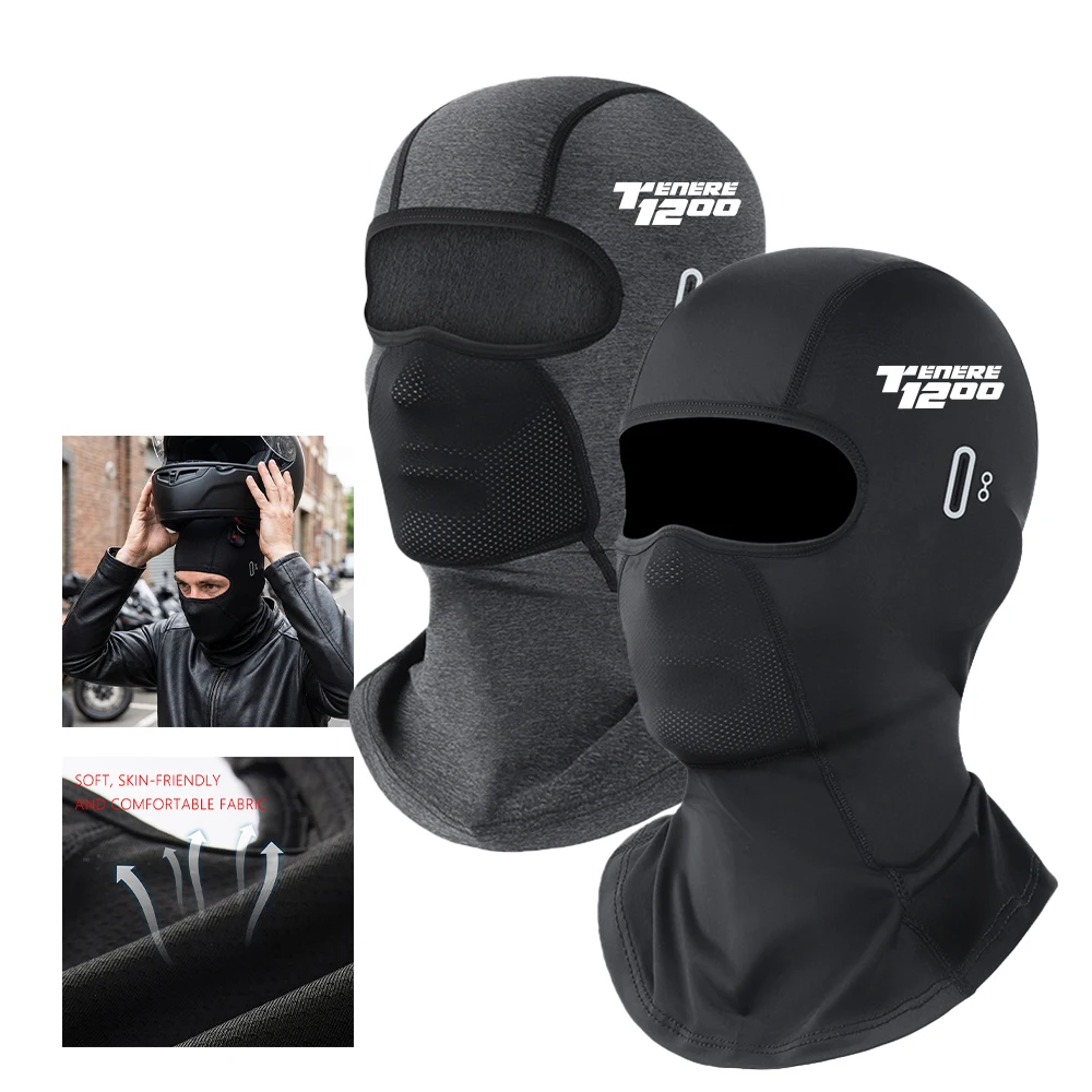 Cycling Cap Summer Cooling Motorcycle Balaclava Winter Warmer For Yamaha XT1200Z SUPER TENERE 1200 XTZ1200 XTZ XT Z 2010 - 2013