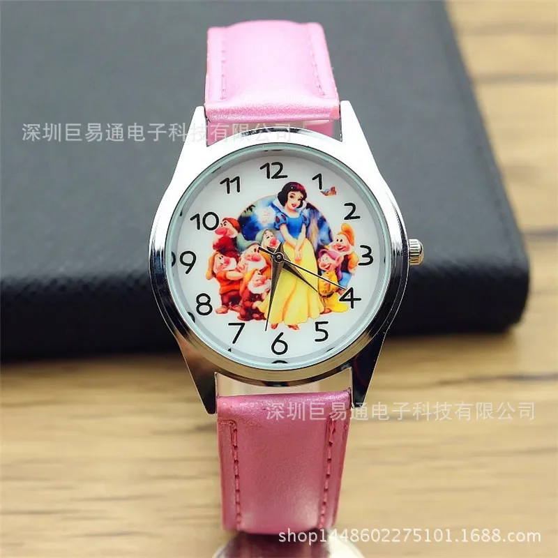 

Hot Selling Disney Cartoon Watch Creative Watch Fashion Gifts Snow White Quartz Watch Creative Gift Birthday Gift for Boys