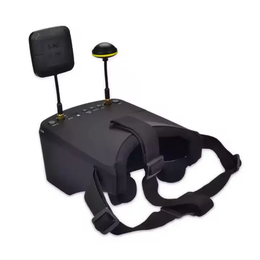 SmCp5 Inches 800x480 5.8G 40CH LCD 16:9 Display Ratio With DVR Dual Antenna Receiver Auto-Searching FPV EV800D Goggles For RC Dr