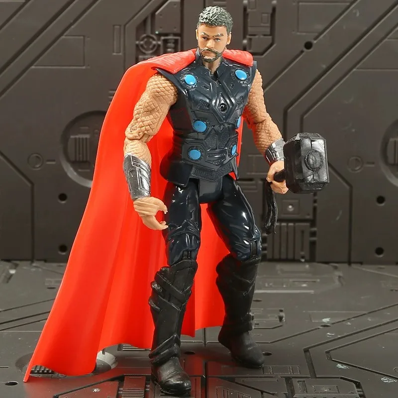 Avengers Hero Loki Spiderman Endgame Action Figure Ironman Thanos Antman Thor Model Props Collectie Speelgoed 15-17cm