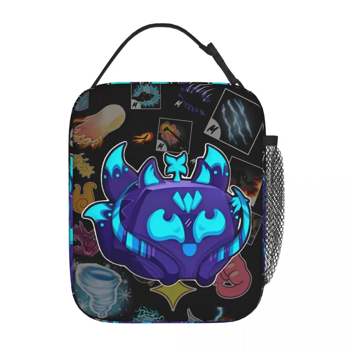 

Blox Fruits Insulated Lunch Bag Thermal Bag Lunch Container All Fruits High Capacity Lunch Box Tote Bento Pouch Work Picnic