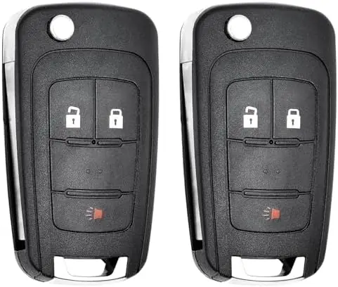 

2Pcs Key Fob for 2010-2019 Chevy Equinox GMC Terrain | 3-Button Remote OHT01060512