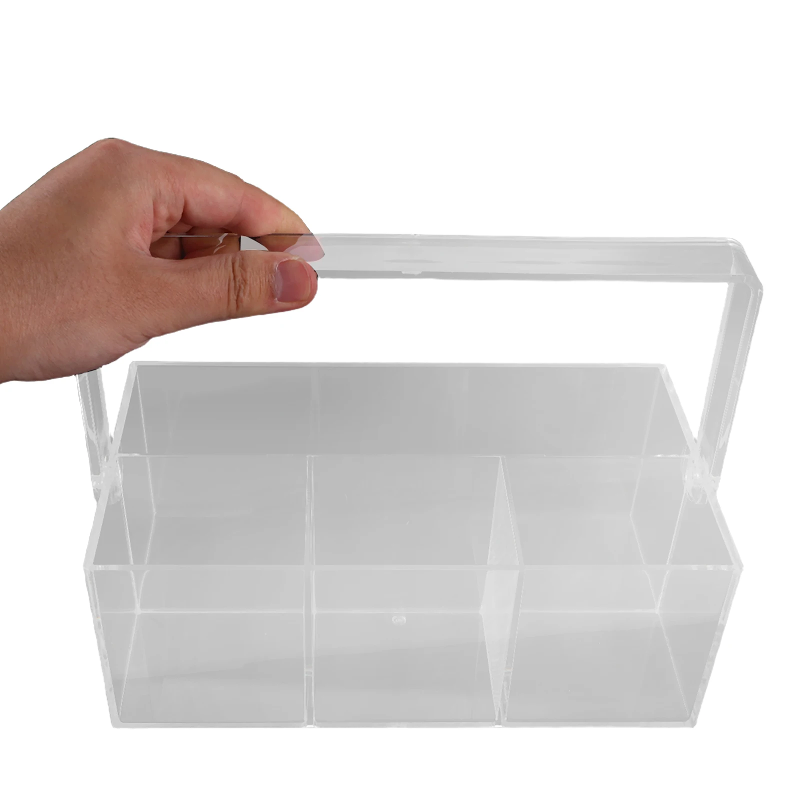 

Cutlery Storage Box Party Utensil Holder Tableware Organizer Chopsticks Case Silverware Spoon and Fork Transparent Travel