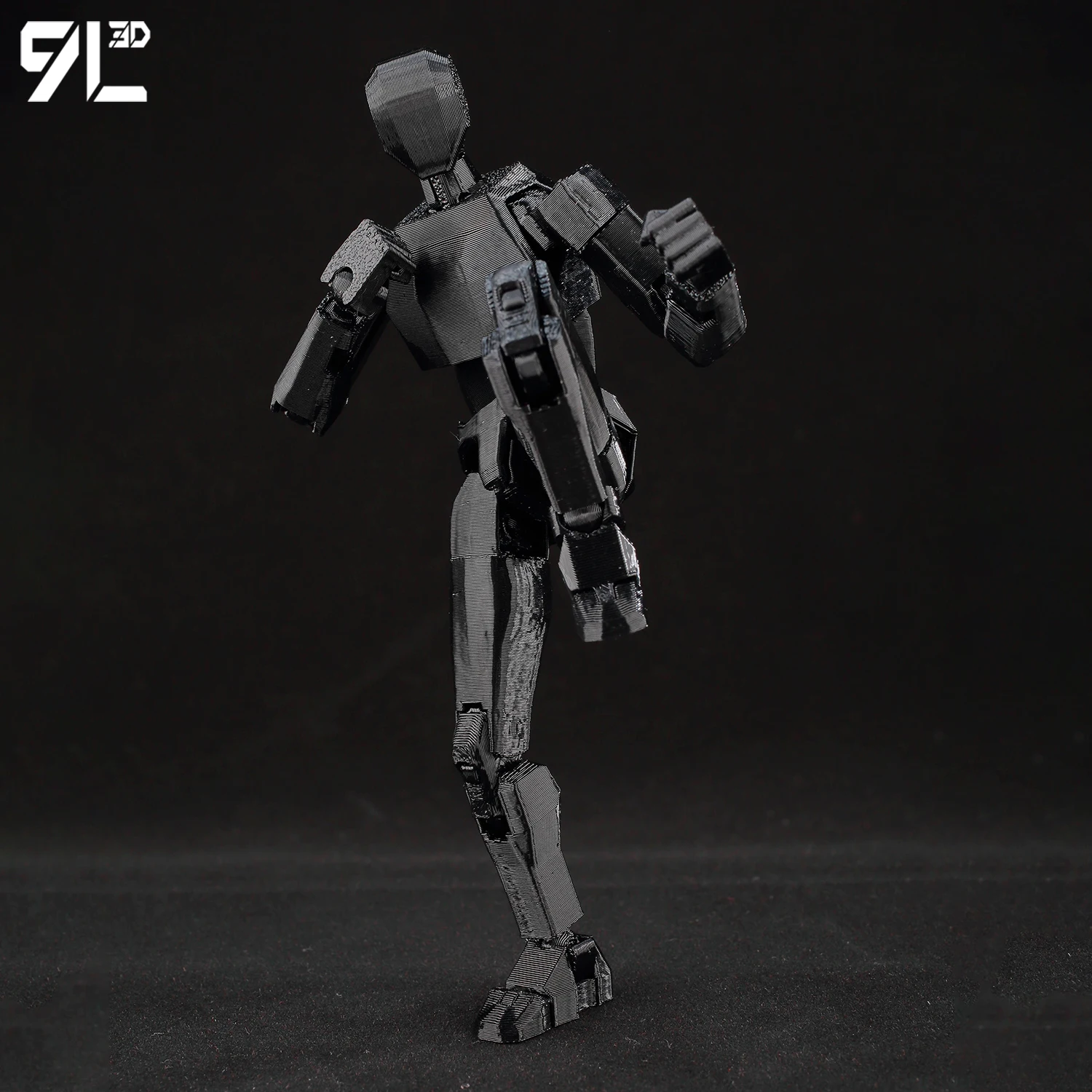 9L3D Dummy13 Lucky13 الكلاسيكية كامل الجسم مفصل دمية الإجهاد الإغاثة DIY بها بنفسك الجمعية متعة ألعاب الأطفال هدية سيارة روبوت تزيين