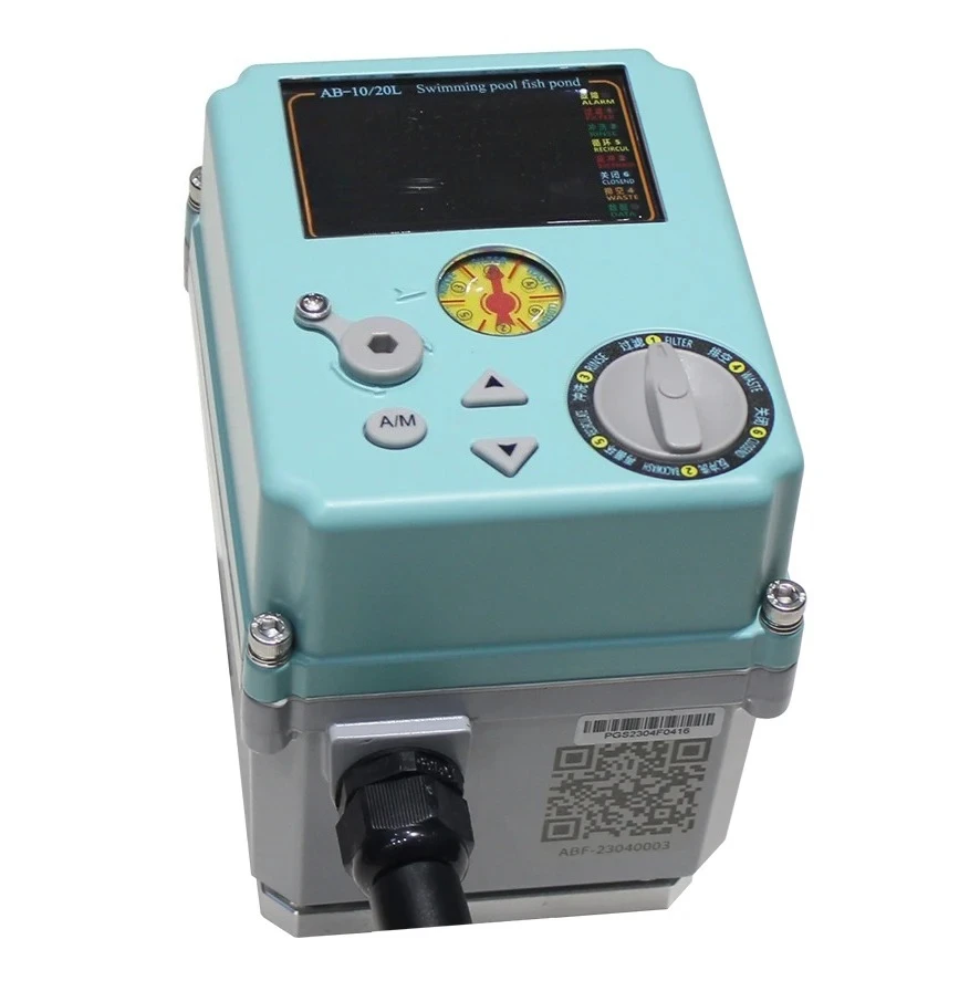 Best Selling Swimming Pool Automatic Backwash Sand Filter Is Suitable for  6-position Multi-way Valve Actuator