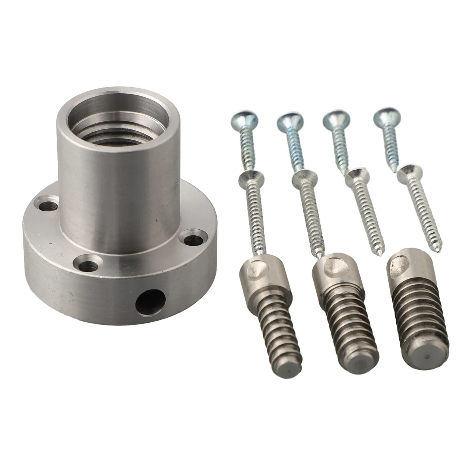 Mounting Hole Real Chuck Faceplate Setting Spiral Chuck Steel Panel Suitable Thread Woodworking Bowl Rotation Inch X TPI