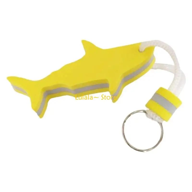 Y4QA Eye bắt nổi Floating Keychain Fish mặt dây chuyền Buoy Keyring cho hoạt động của nước