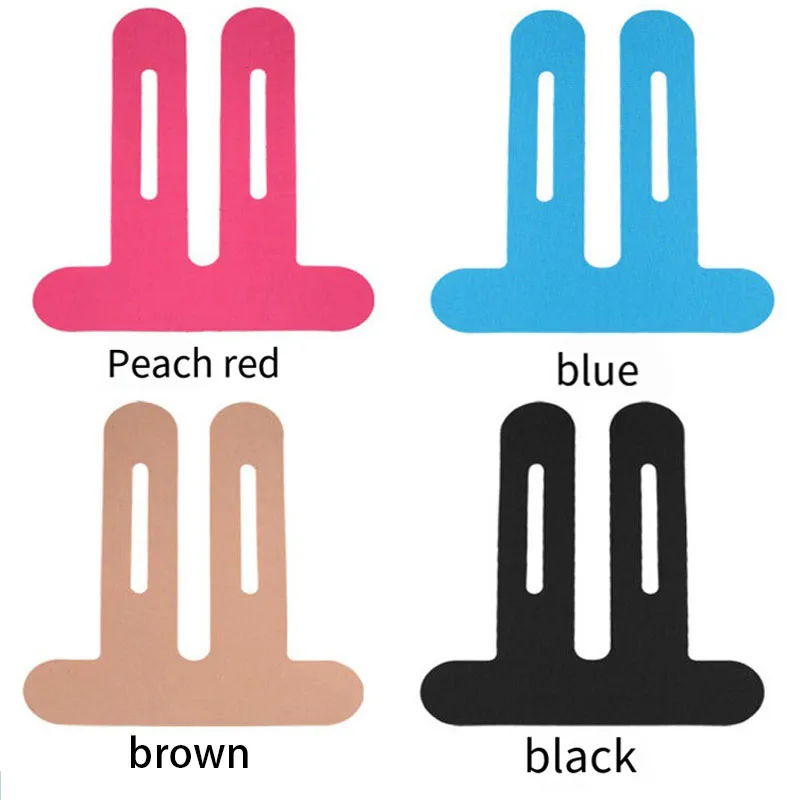 10PCS Kinesiology Tapes for Knees Waterproof & Breathable Sport Tape Elastic Adjustable Knee Elastoplast for Running Gym Hiking