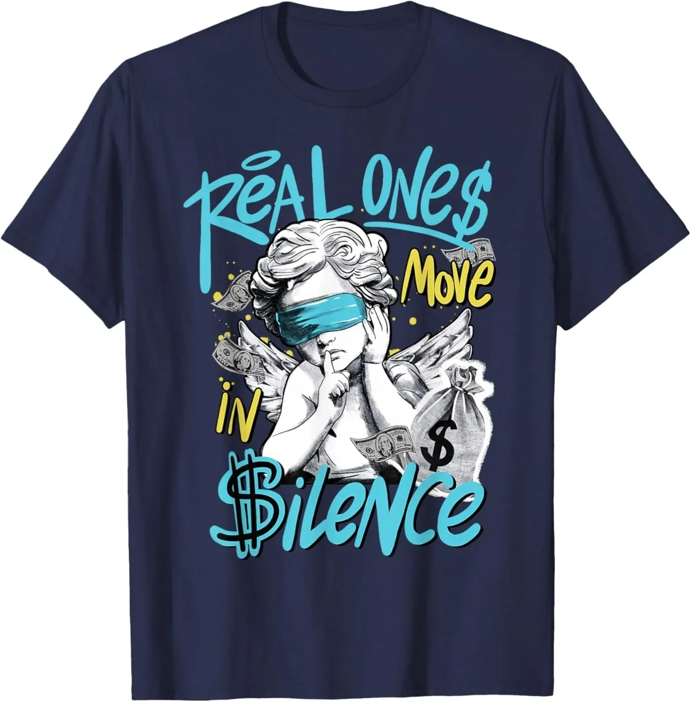 Move in Silence Gamma Blue 11s Matching Tee for Men Women TShirt