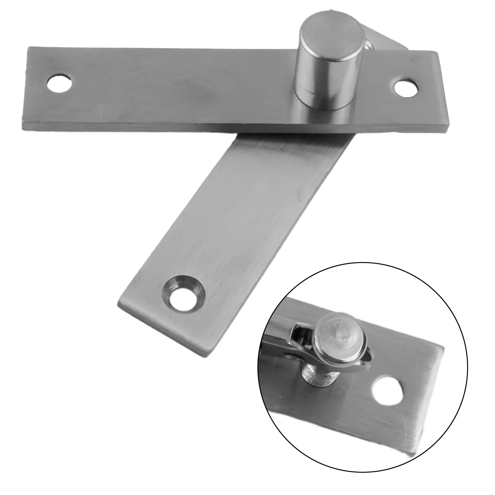Door Hinges Pivot Hinge Kit Office Tool Accessory Doors For Wood Replacement Stainless Steel System Heavy Duty