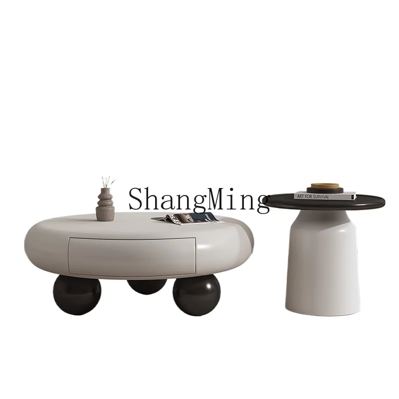 Lxy Solid Wood Coff… - image