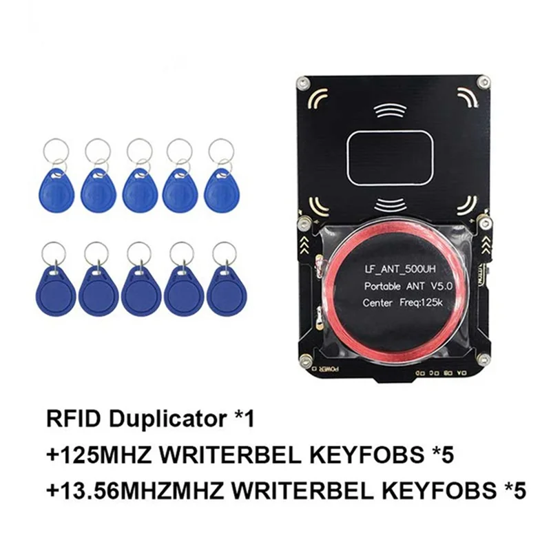 11Pcs Rfid Proxmark3 Smart Card Reader Copier 512M Memory Detection Cracker Nfc Key Duplicator Ic/Id Tag Clone Writer