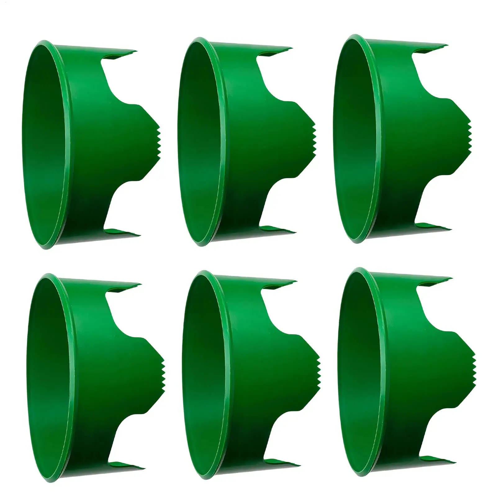 

Planting Rings For Garden 6 Pieces Water Saver Collars Protective Round Edging For Outdoor Lawn Yard Greenhouse Vegetable Shrub