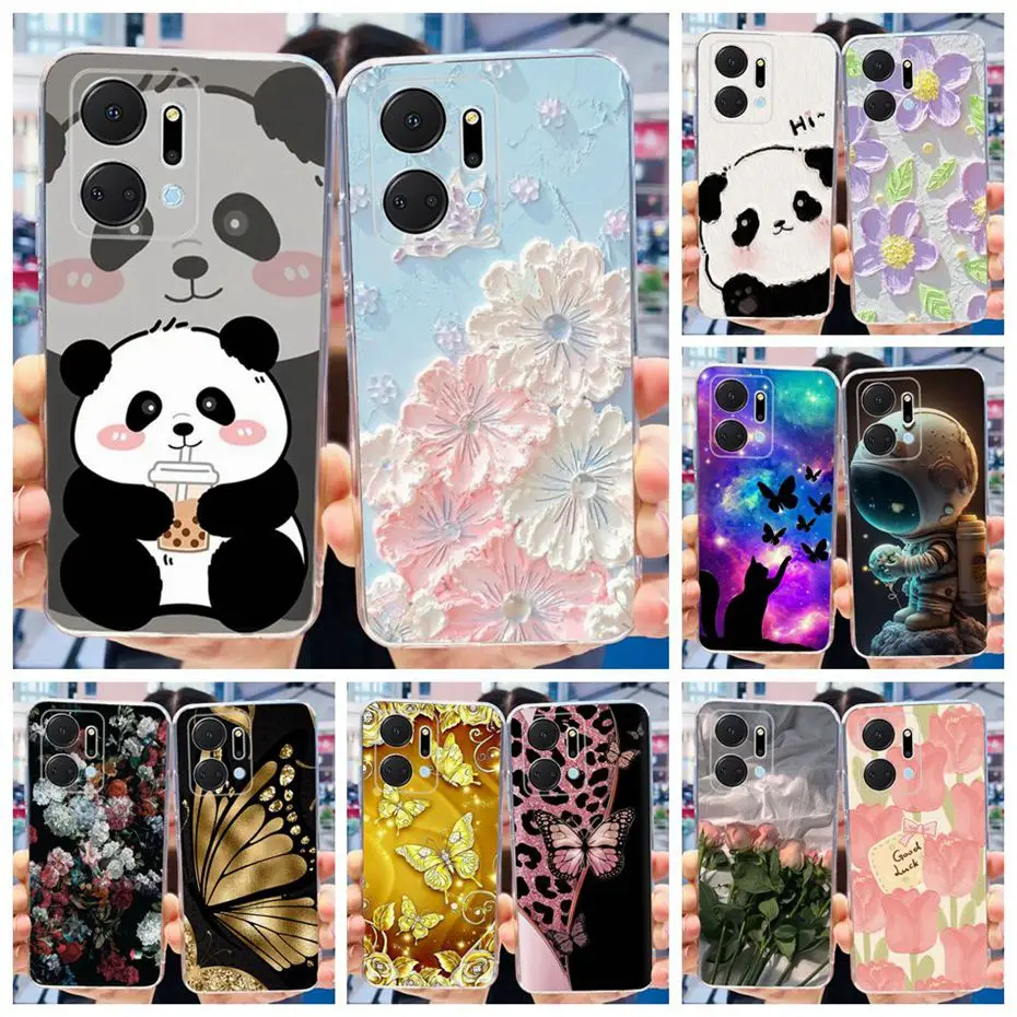 Lovely Printing Case For Honor X7a RKY-LX1 RKY-LX2 RKY-LX3 Soft Silicone TPU Back Cover For HonorX7a X 7A 4G Phone Cases