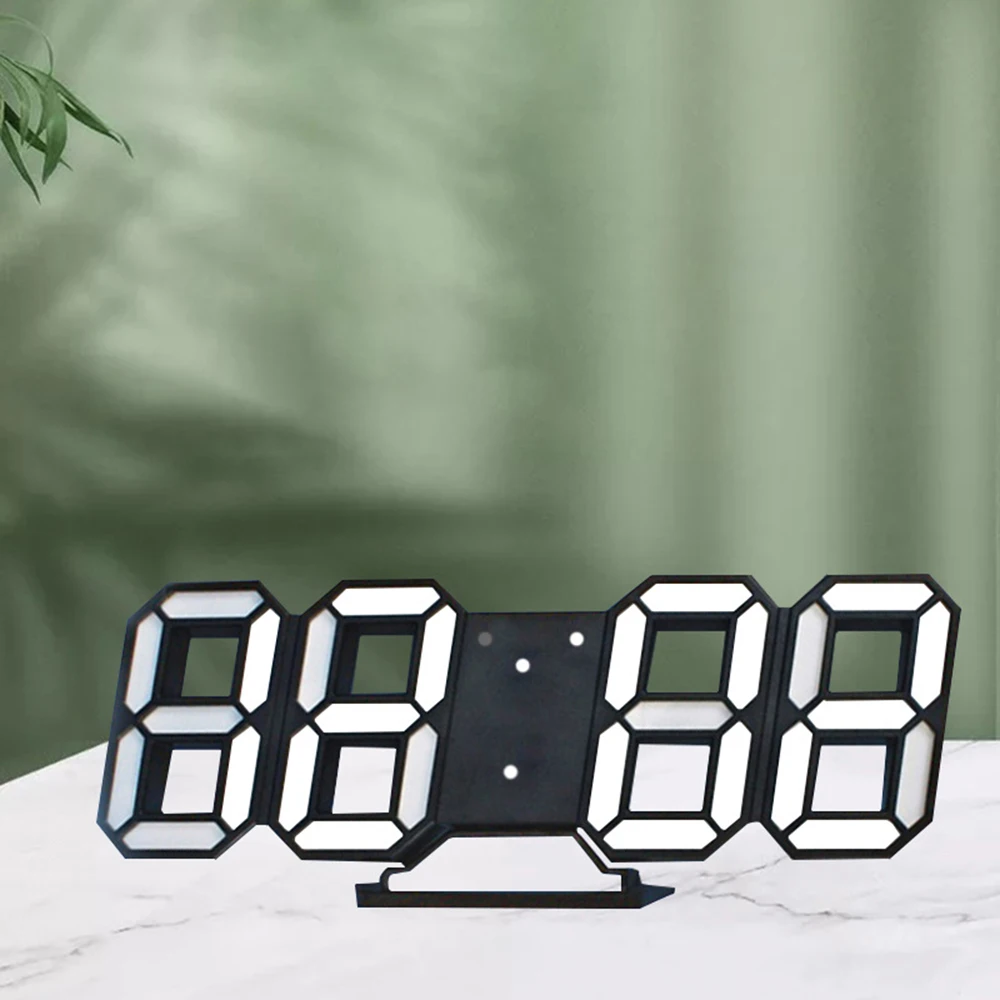 3D LED Wall Digital Clock 4