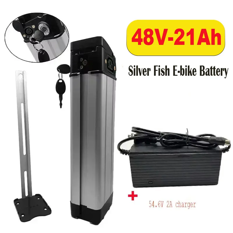 Air Fast Transportation 48V 21Ah Full Capacity Power 18650 Lithium Battery Suitable for Electric Bike 500W-1500W