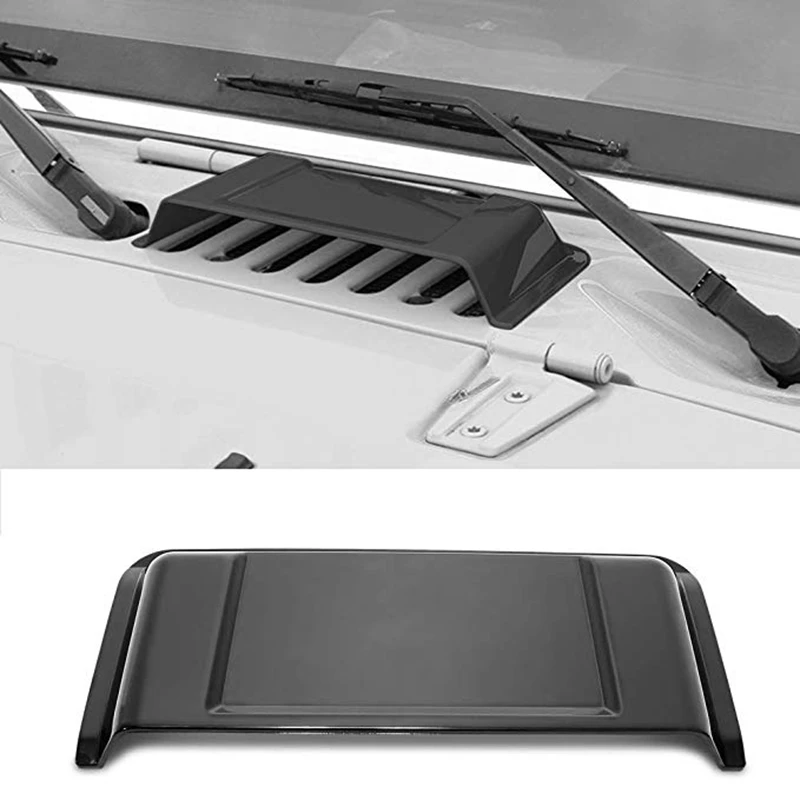 Cowl Hood Vent Scoop Cover for Jeep Wrangler JL 2018-2019