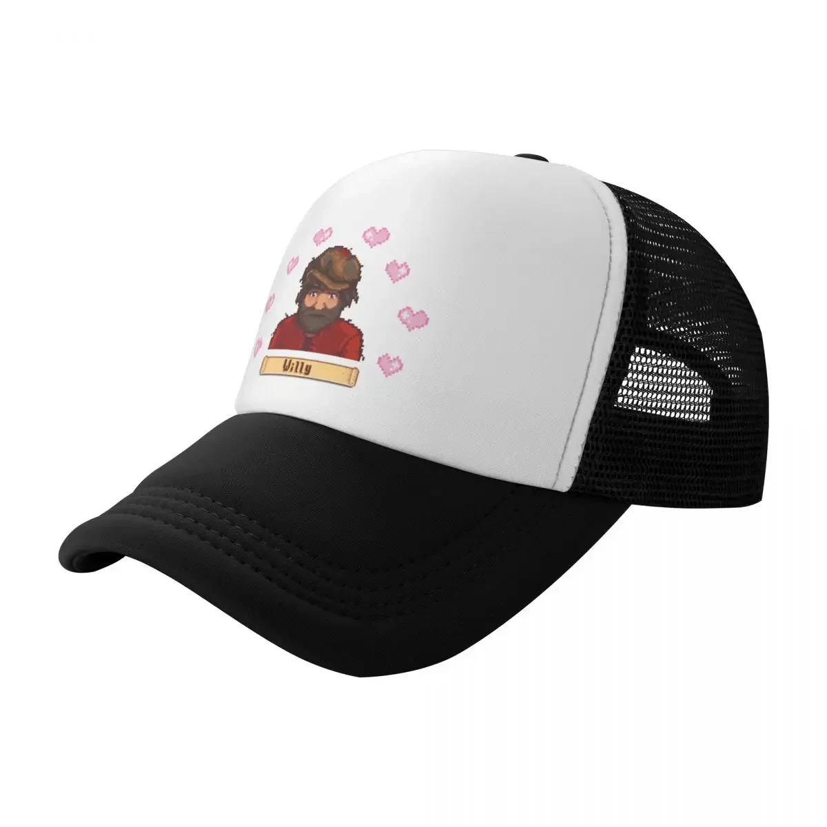 

Willy with Hearts Baseball Cap Golf Kids Hat Trucker Hats For Men Women's