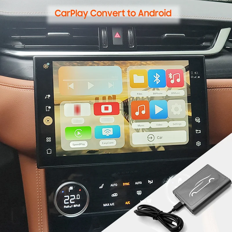 

Carplay Ai Box беспроводной конвертер Carplay ключ Android Авто Мультимедиа ТВ для Netflix Youtube для Hyundai Kia Chevrolet