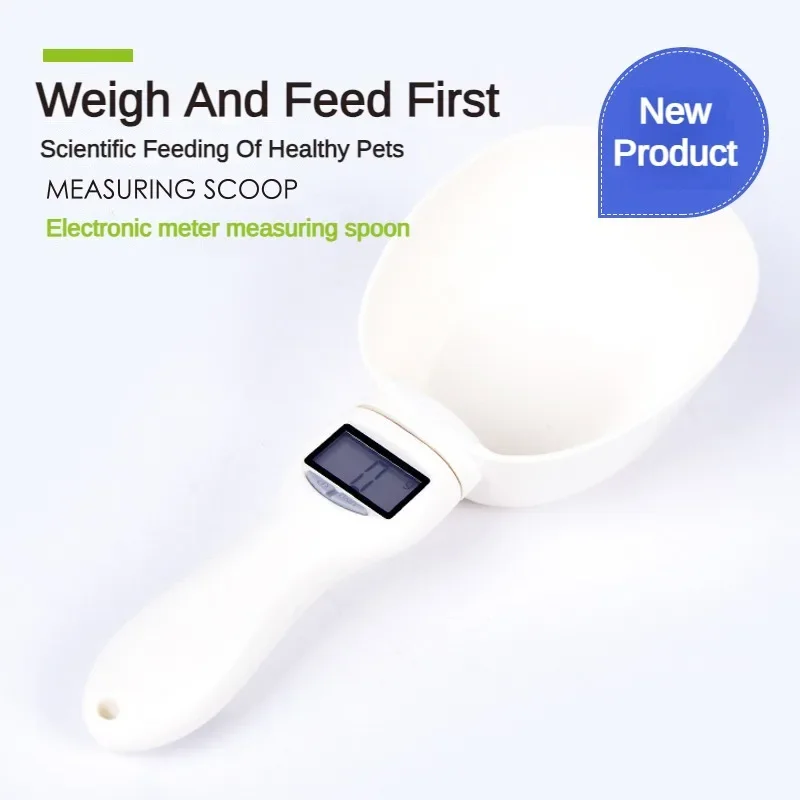 

Pet Measuring Spoon Pet Dog Food Spoon Electronic Cat Dog Pet Products Selling 250ml Puppy Accessories