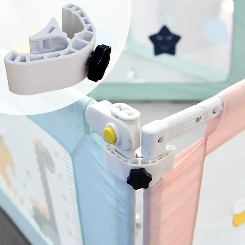 Fivela de proteção para cama de bebê, conector de proteção para cama de crianças, conector de proteção para cama de bebê, emenda de guarda-corpo