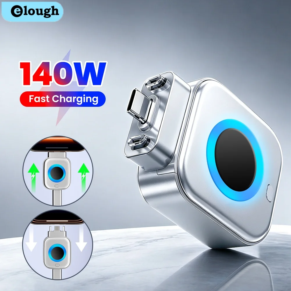 140W Type-C Fast Charge Fully Charged Automatic Separator Auto Disconnect For Night Charging Overcharge Prevention Separator