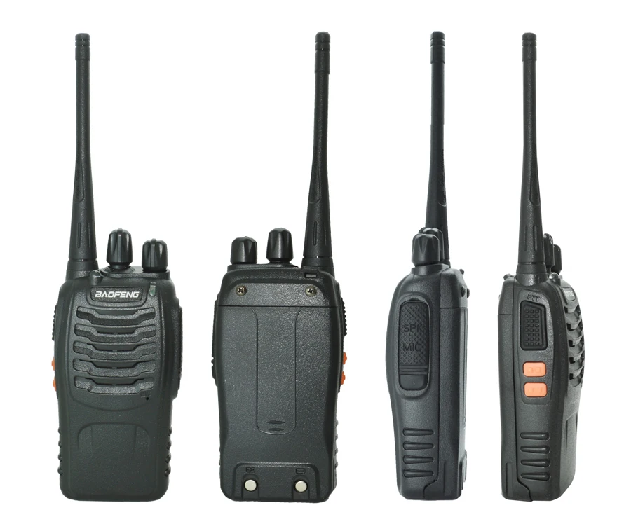 2pcs/lot baofeng BF-888S Walkie talkie Two-way radio set BF 888s UHF 400-470MHz 16CH walkie-talkie Radio Transceiver