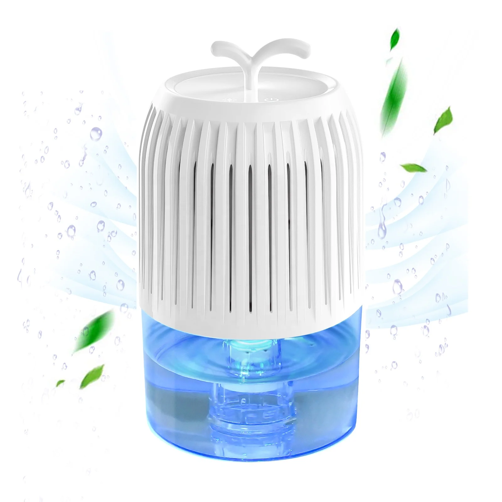 

1L Best Sale Mini Dehumidifier Compact Home Dehumidifier led light dehumidifier