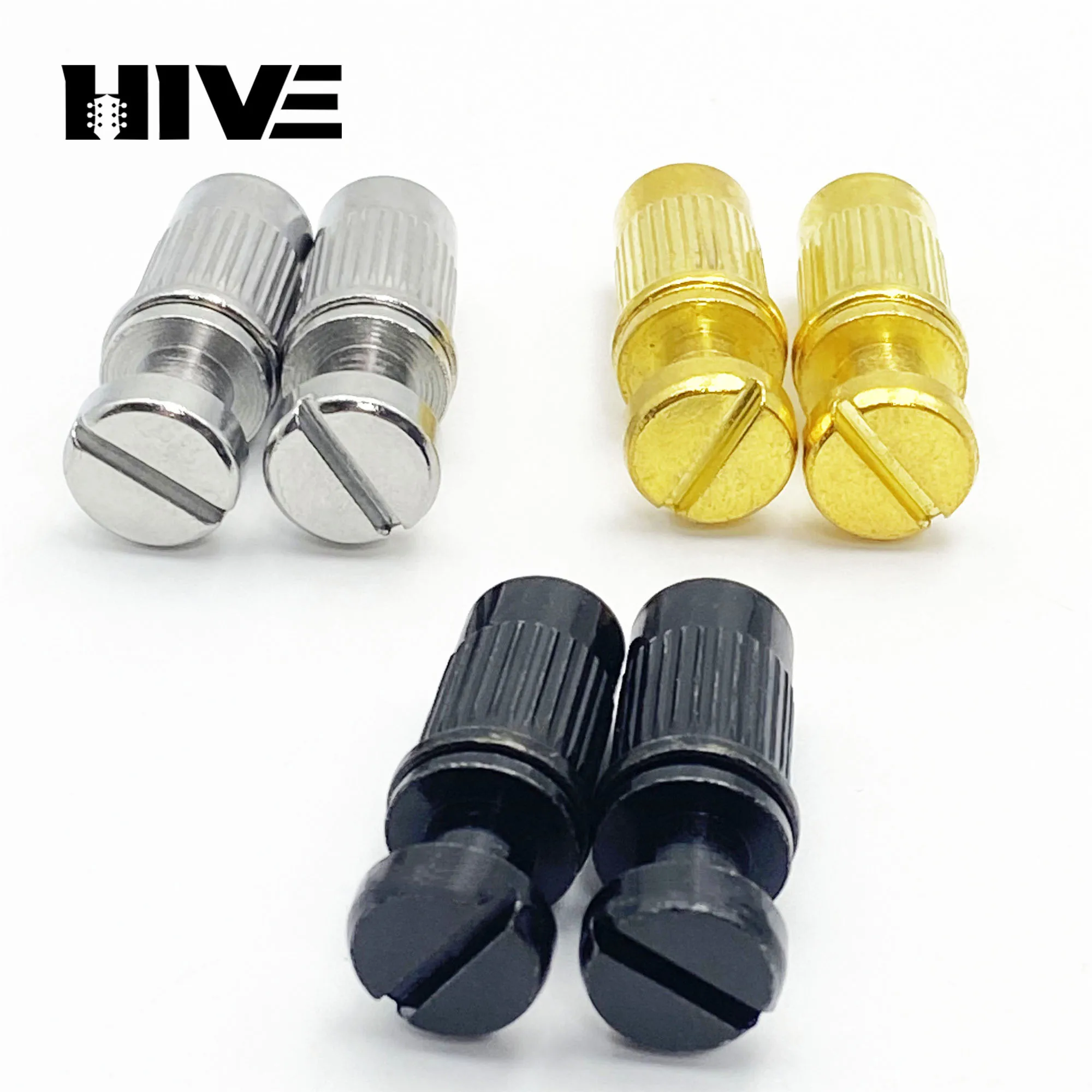 2Pcs Electric Guitar Bridge Positioning Pin Fixed Column Dual Tremolo Bridge Pull String Board Guitar Bridge Positioning Post