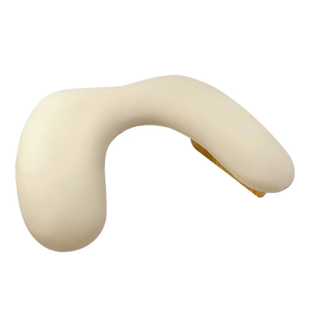 U-shaped Nail Arm Rest Cushion Space-saving Hand Support Foldable Nail Pillow Arm Rest Tilt Design Nail Art Stand Nail Art Tool