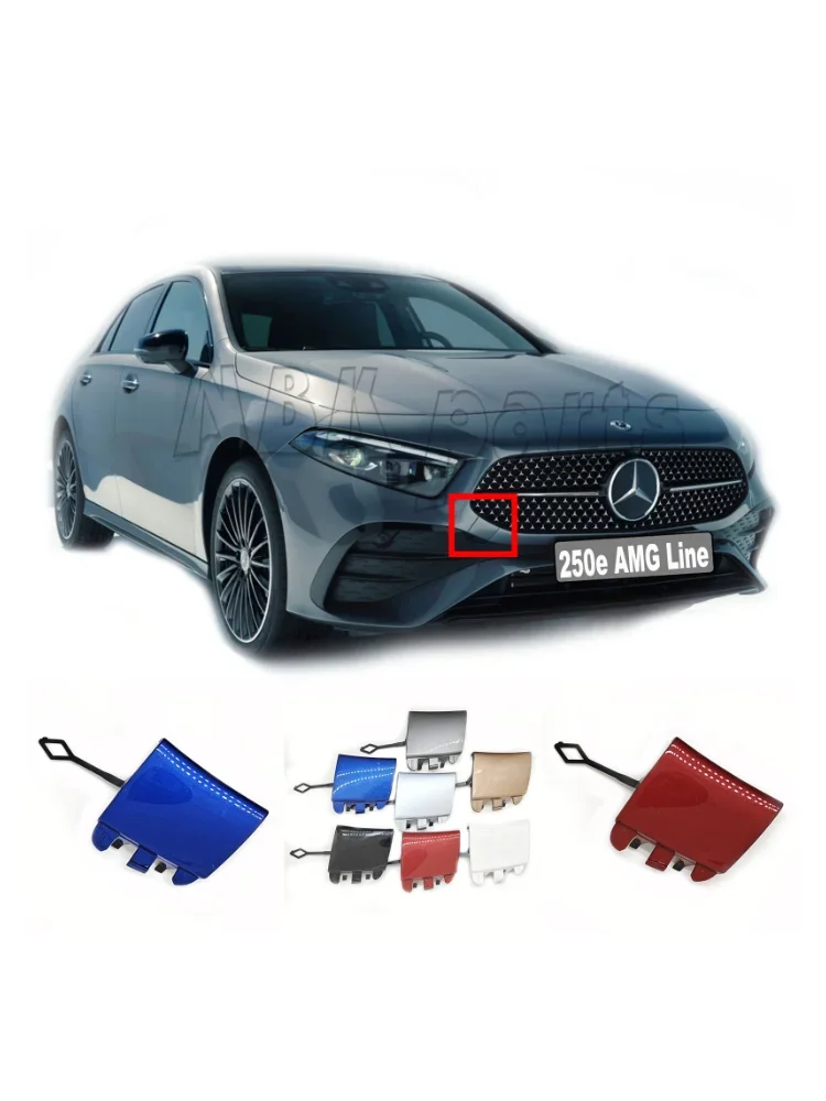 

Fit 22-23 Mercedes-Benz A-class (W177) Z177 A250e AMG Line Plug-in Hybrid FRONT TOW EYE Hook COVER