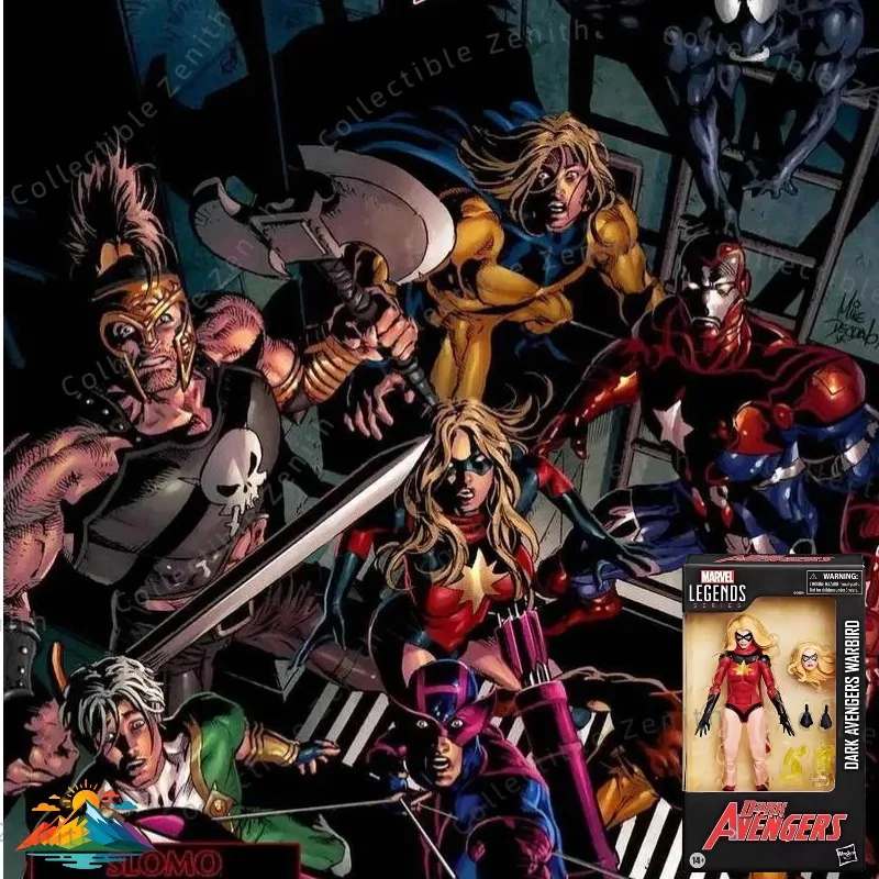 

【IN STOCK】Hasbro Marvel Legends Series Dark Avengers Warbird 15cm Action Figure Collection Original Model Ornament Gifts