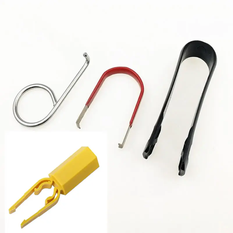 4pcs  Wheel Lug Nut Cover Caps Removal Tool Dismantle For Peugeot  for VW Audi  Tweezers Wheel Stud Car Repair Tools