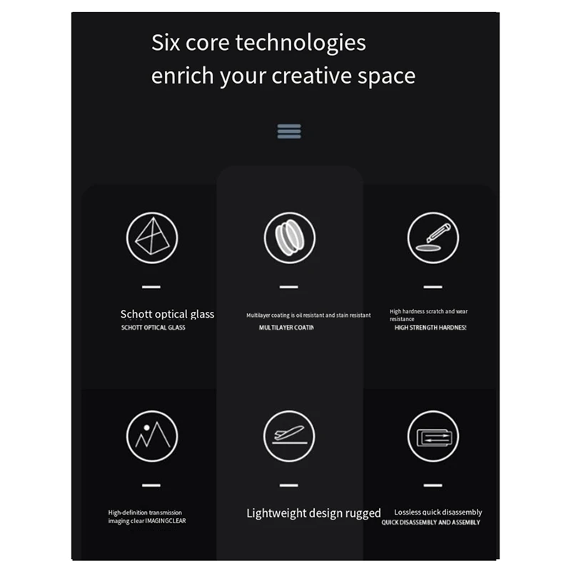 Умный фильтр для объектива для дрона DJI Avata 2, водонепроницаемые, с защитой от белого ультрафиолета, блокирующие фильтры, аксессуары для дронов с линзами