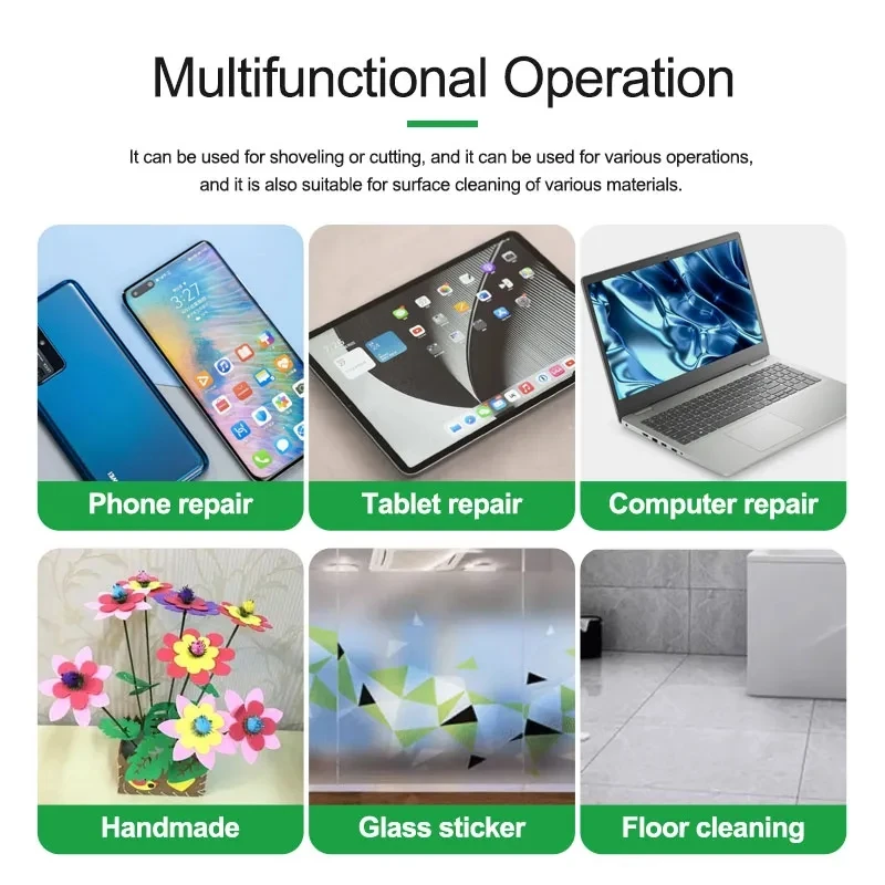 Herleven RL-023B Magnetische Rework Blade Multifunctionele Magnetische Rakel Voor Scheppen Snijden Verschillende Operaties Tablet Telefoon Reparatie