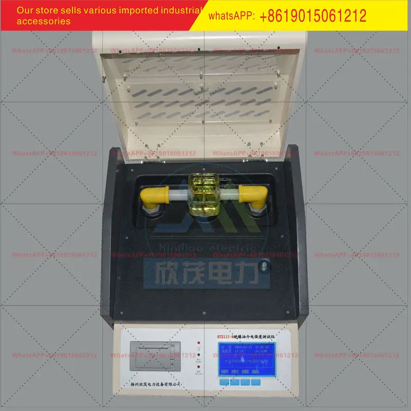 Insulating oil dielectric strength tester 80KV transformer oil withstand voltage tester oil dielectric loss tester