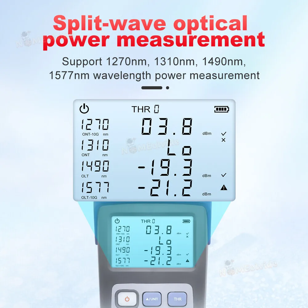 TM581 10G PON Power Meter XGS Optical Tester EPON GPON 10GEPON XGPON