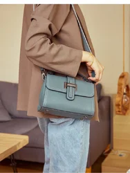 2025 New Fashion Genuine split Leahter Women Crossbody Bag Female Shoulder Handbag Ladies Korean Style Commuter Bag for shopping