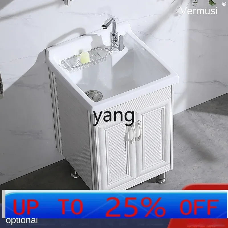 

LH Керамический Бассейн Для Белья Алюминиевый Шкаф Для Белья Балкон Ультра Глубокая Раковина Для Белья