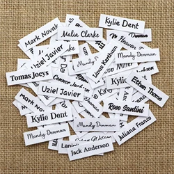 Custom Ironing Labels, Personalized Name, Clothing, Children's Names, School Labels,Brand Tags（YT008）