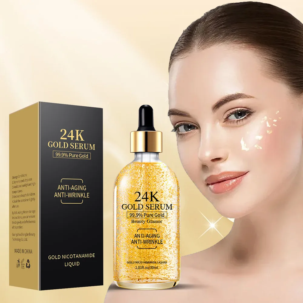 

24K Gold Serum Hydrating Rejuvenation Gold Serum Niacinamide Serum Stock Solution