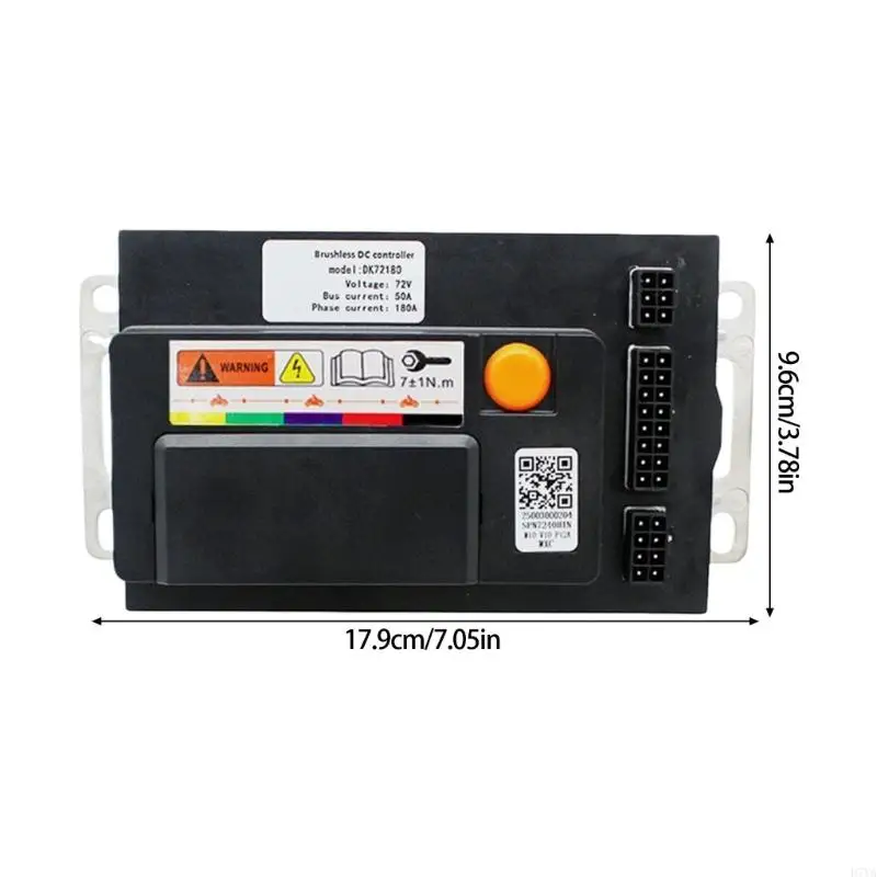 High Power 1800W Brushless Motor Controller Sine Waving Technology for Electric Vehicles Motorcycles Intelligent Control D7YA