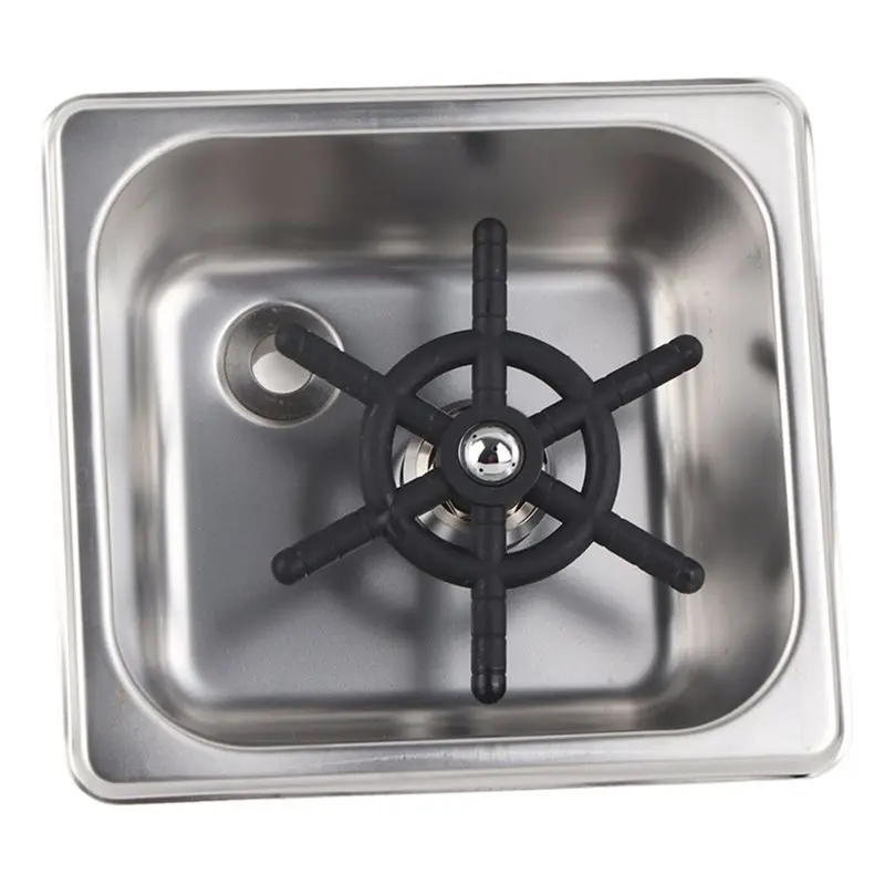 Time Saving Automatic Stainless Steel Cup Washer Cleaner Glass Rinser for Hotel Bar Coffee Milk Tea Cup